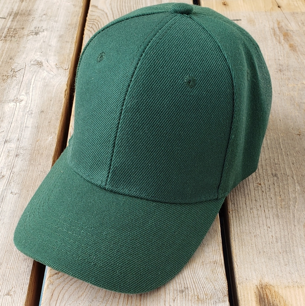 Unisex Hunter Green 6 Panel Baseball cap 🧢
